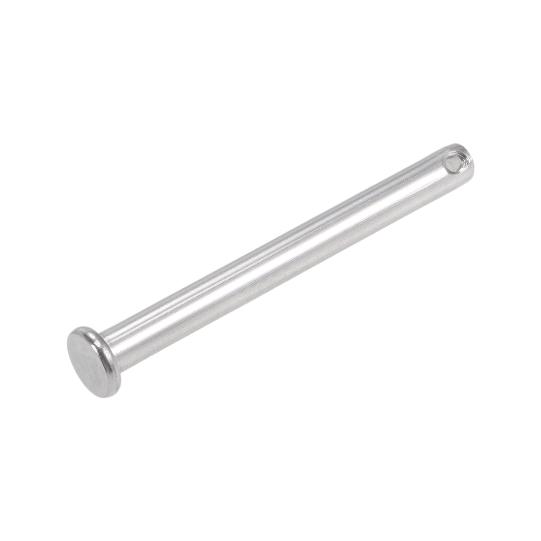 Harfington Single Hole Clevis Pins - Flat Head 304 Stainless Steel Link Hinge Pin 10Pcs