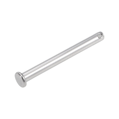 Harfington Single Hole Clevis Pins - Flat Head 304 Stainless Steel Link Hinge Pin 10Pcs