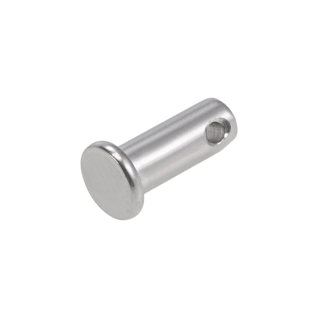 Harfington Single Hole Clevis Pins - Flat Head 304 Stainless Steel Link Hinge Pin 4Pcs