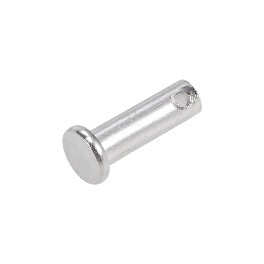 Harfington Single Hole Clevis Pins - Flat Head 304 Stainless Steel Link Hinge Pin 10Pcs