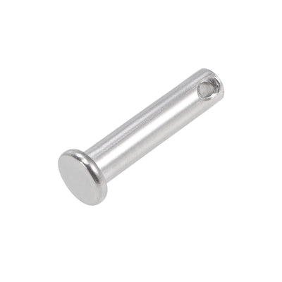 Harfington Single Hole Clevis Pins - Flat Head 304 Stainless Steel Link Hinge Pin