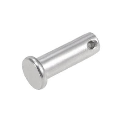 Harfington Single Hole Clevis Pins - Flat Head 304 Stainless Steel Link Hinge Pin