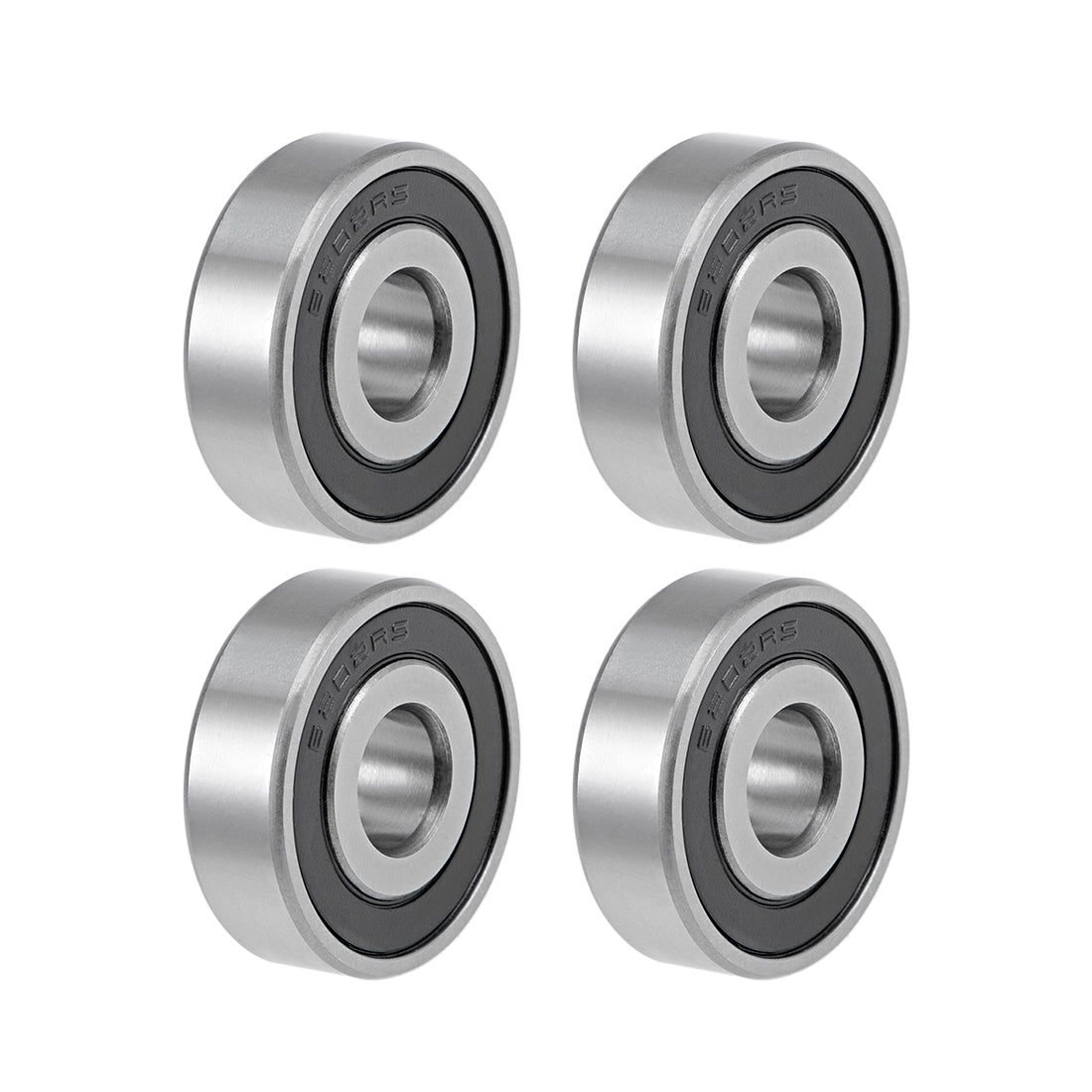 Harfington Deep Groove Ball Bearing Metric Double Seal Chrome Steel ABEC1 Z2