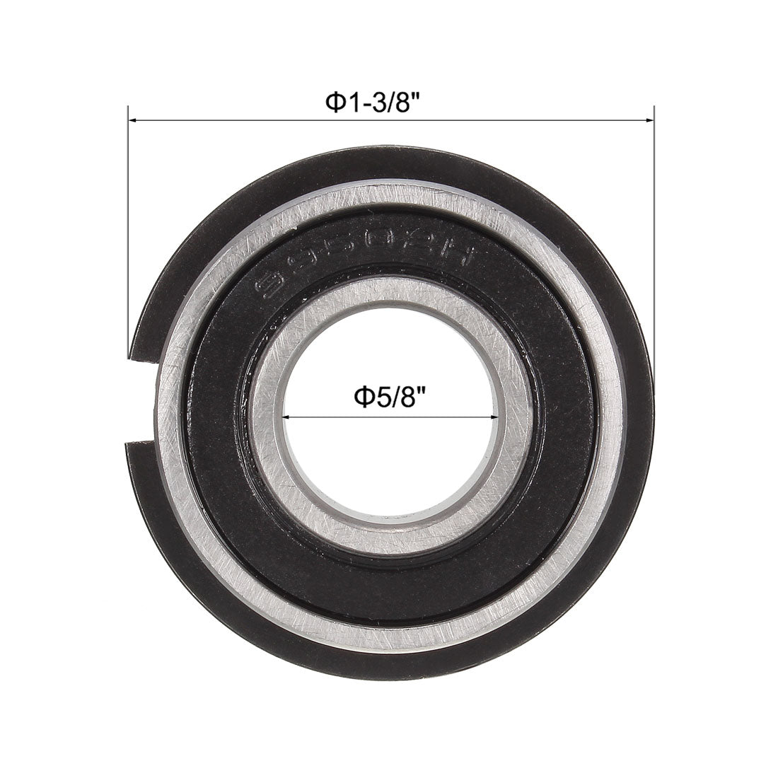 uxcell Uxcell Deep Groove Ball Bearings Inch Double Sealed Chrome Steel ABEC1 Z2
