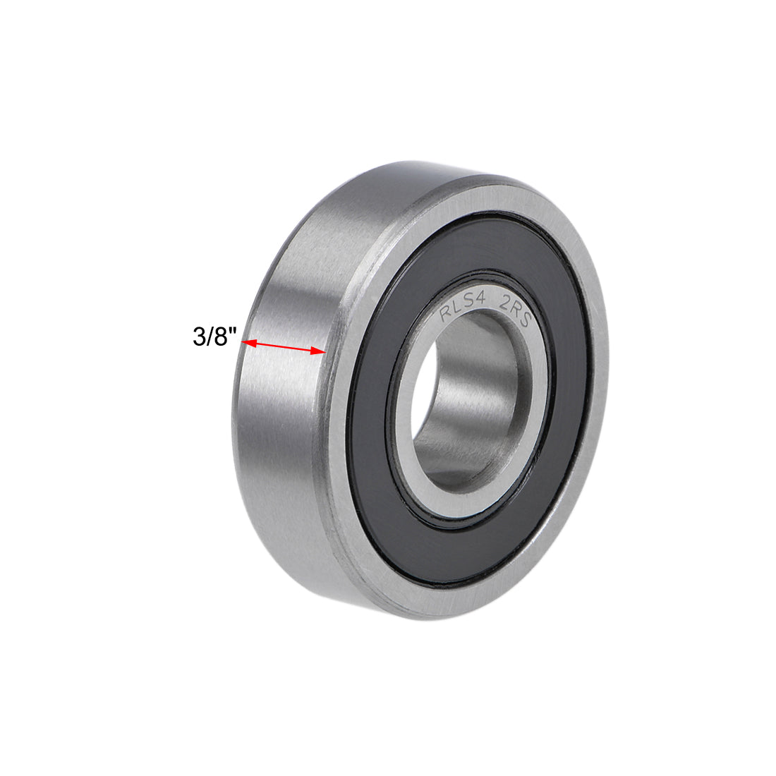 uxcell Uxcell Deep Groove Ball Bearings Inch Double Sealed Chrome Steel ABEC1 Z2