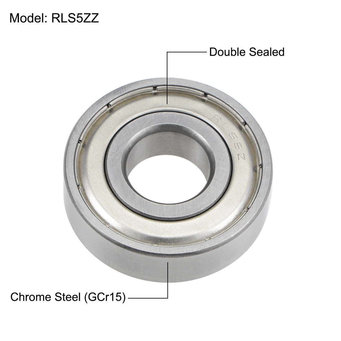 uxcell Uxcell Deep Groove Ball Bearings Inch Double Shielded Chrome Steel P0 Z2