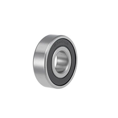 Harfington 6203-16-2RS Ball Bearings Z2 16x40x12mm Double Sealed Chrome Steel