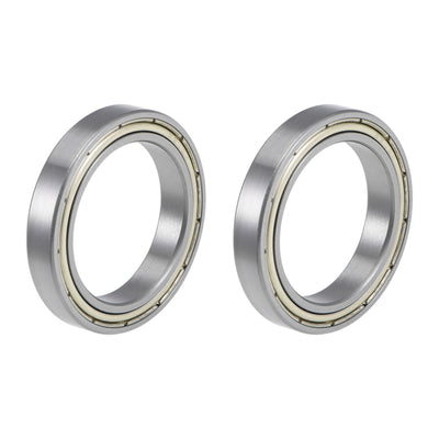 Harfington Deep Groove Ball Bearings Thin Section Double Shield Chrome Steel ABEC1