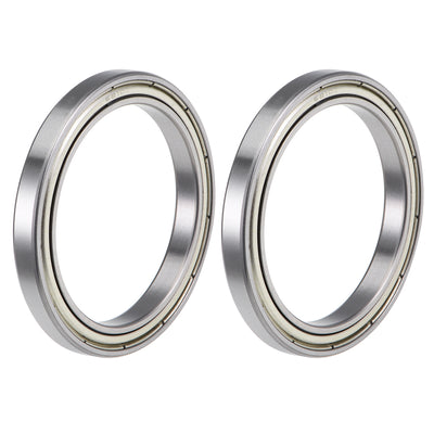 Harfington Deep Groove Ball Bearings Thin Section Double Shield Chrome Steel ABEC1