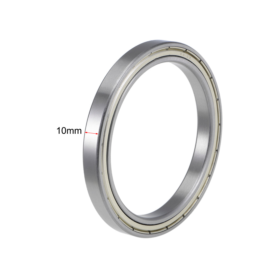 uxcell Uxcell Deep Groove Ball Bearings Thin Section Double Shielded Chrome Steel