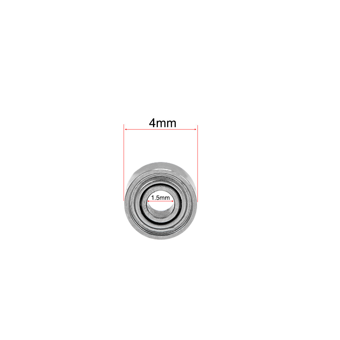 Harfington Deep Groove Ball Bearings Z2 Double Shield Chrome Steel