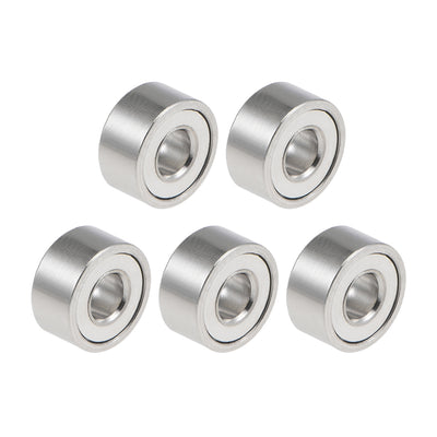 Harfington Uxcell Deep Groove Ball Bearings Metric Double Shielded Chrome Steel Roller Z2