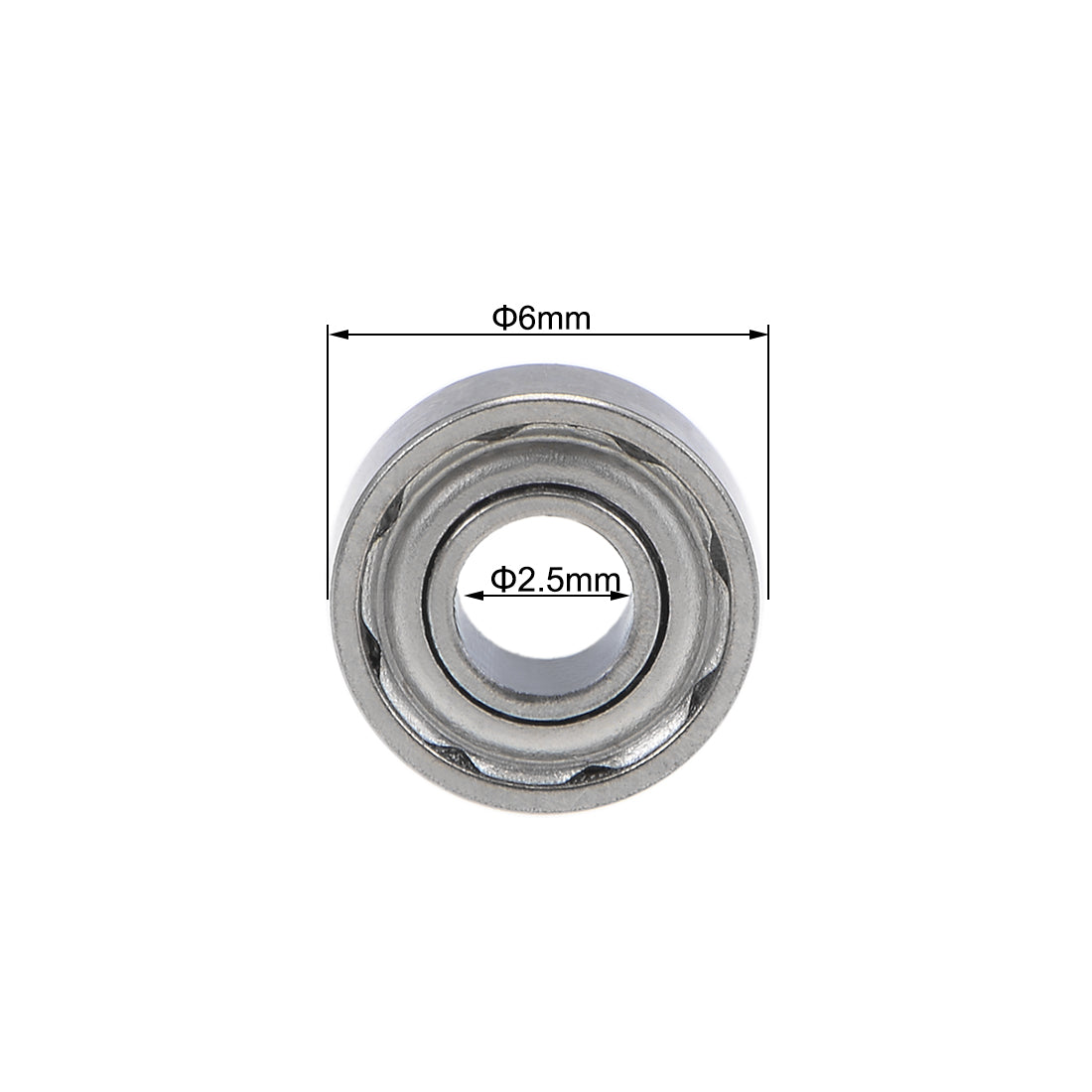 Harfington Deep Groove Ball Bearings Z2 Double Shield Chrome Steel