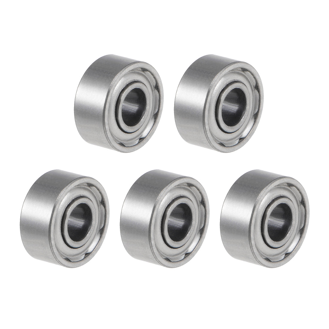 uxcell Uxcell Deep Groove Ball Bearings Metric Double Shielded Chrome Steel Roller Z2