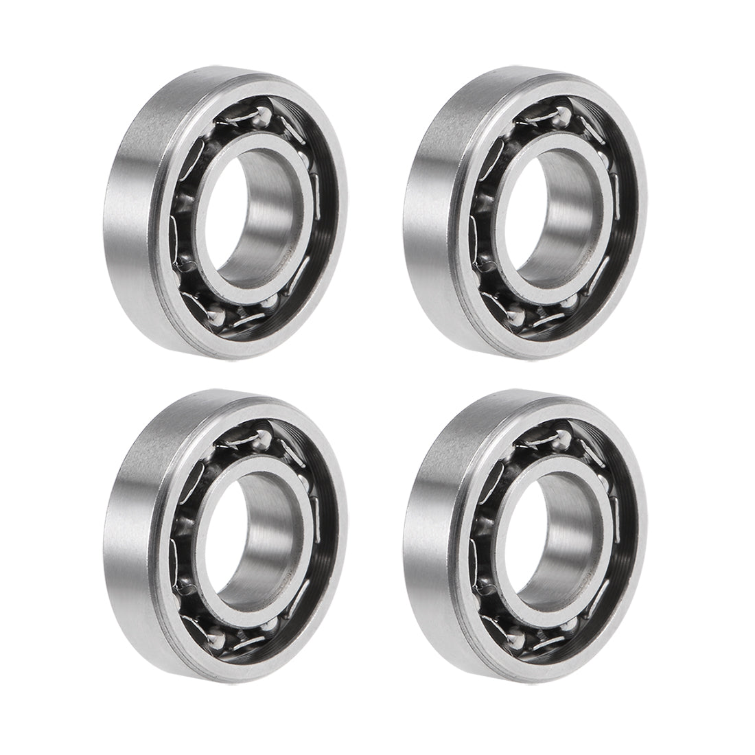 Harfington 685K Ball Bearings Z2 5x11x3mm Open Type Chrome Steel 4pcs