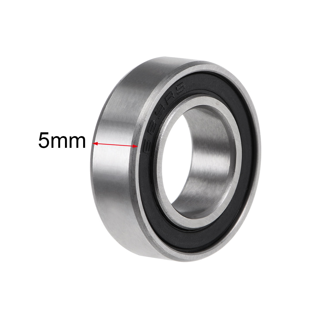 Harfington Deep Groove Ball Bearings Metric Double Sealed Chrome Steel Rollers Z2