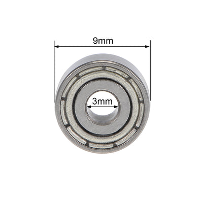 Harfington Deep Groove Ball Bearings Z2 Double Shield Chrome Steel