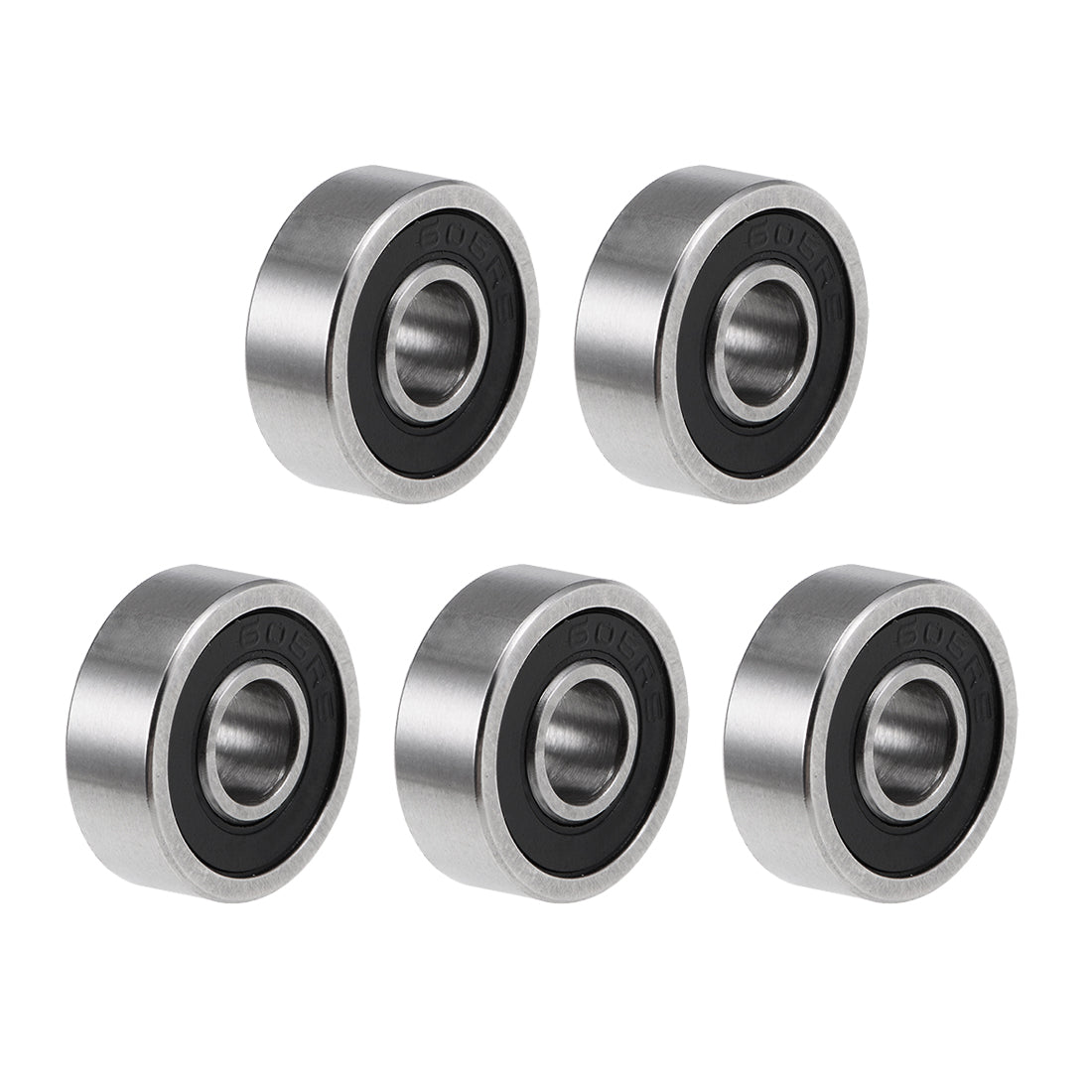 Harfington Deep Groove Ball Bearings Metric Double Sealed Chrome Steel Rollers Z2