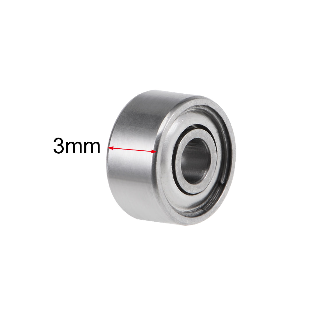 uxcell Uxcell Deep Groove Ball Bearings Metric Double Shielded Chrome Steel Roller Z2