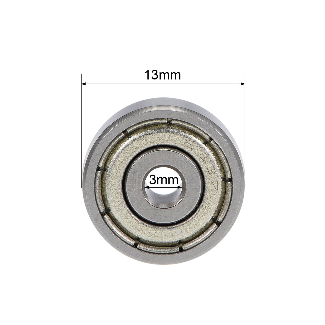 Harfington Deep Groove Ball Bearings Z2 Double Shield Chrome Steel