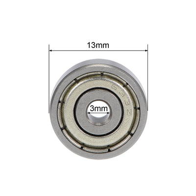 Harfington Deep Groove Ball Bearings Z2 Double Shield Chrome Steel