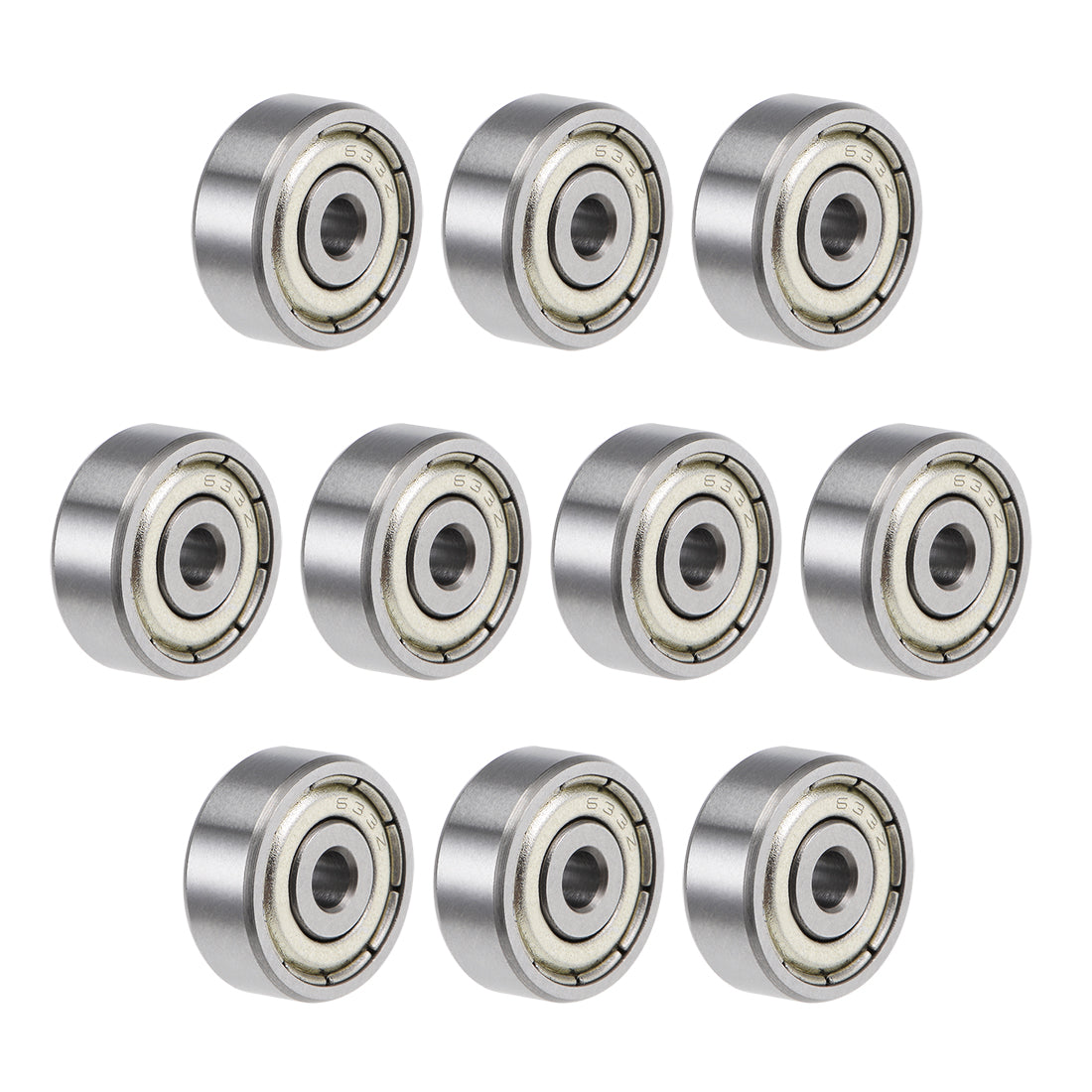 Harfington Deep Groove Ball Bearings Z2 Double Shield Chrome Steel