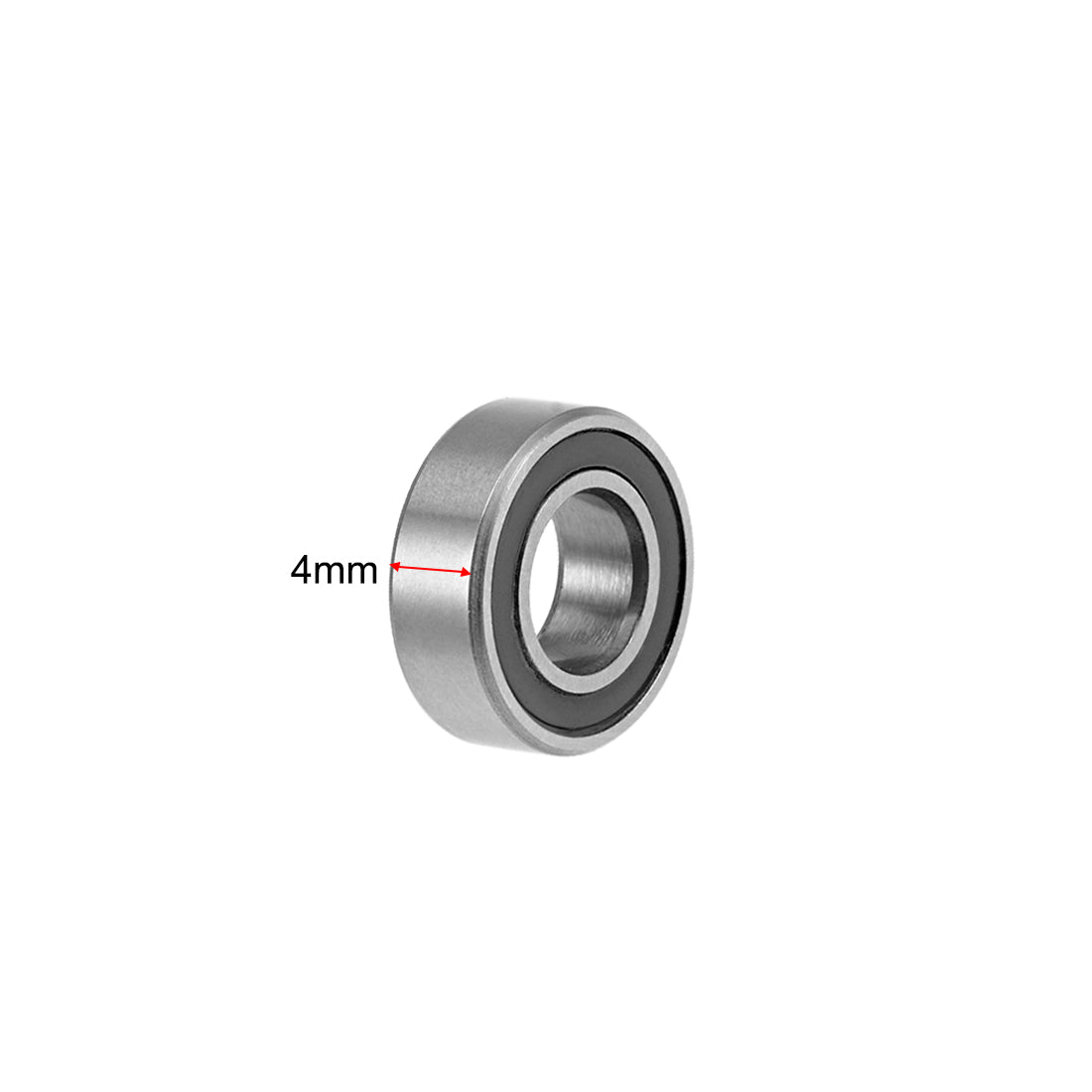 Harfington Deep Groove Ball Bearing Metric Double Shield Chrome Steel P0 Z2
