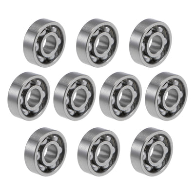 Harfington Deep Groove Ball Bearings Metric Open Type Chrome Steel ABEC1 Z2