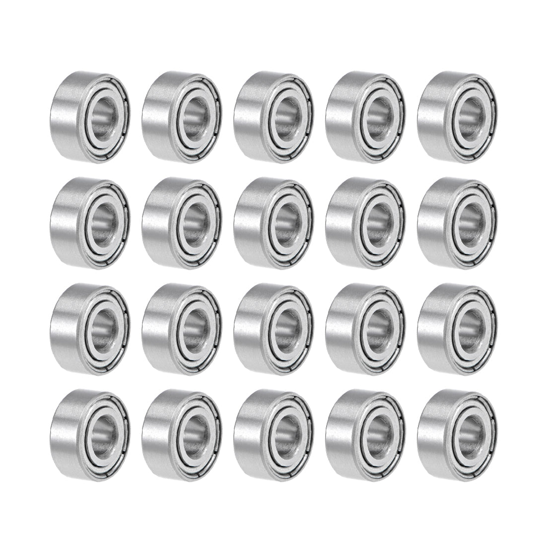 Harfington MR104ZZ Ball Bearings Z2 4x10x4mm Double Shielded Chrome Steel 20pcs