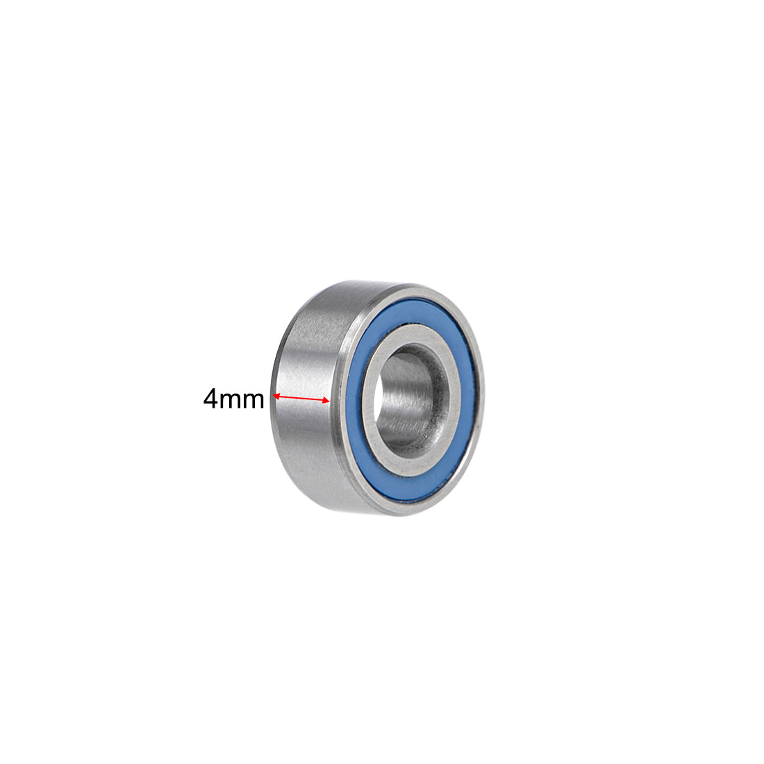 Harfington Deep Groove Ball Bearings Metric Double Seal Chrome Steel Blue P0 Z2