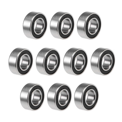 Harfington Deep Groove Ball Bearing Metric Double Shield Chrome Steel P0 Z2