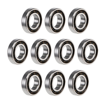 Harfington MR84ZK Ball Bearings Z2 4x8x2mm Single Shielded Chrome Steel 10pcs