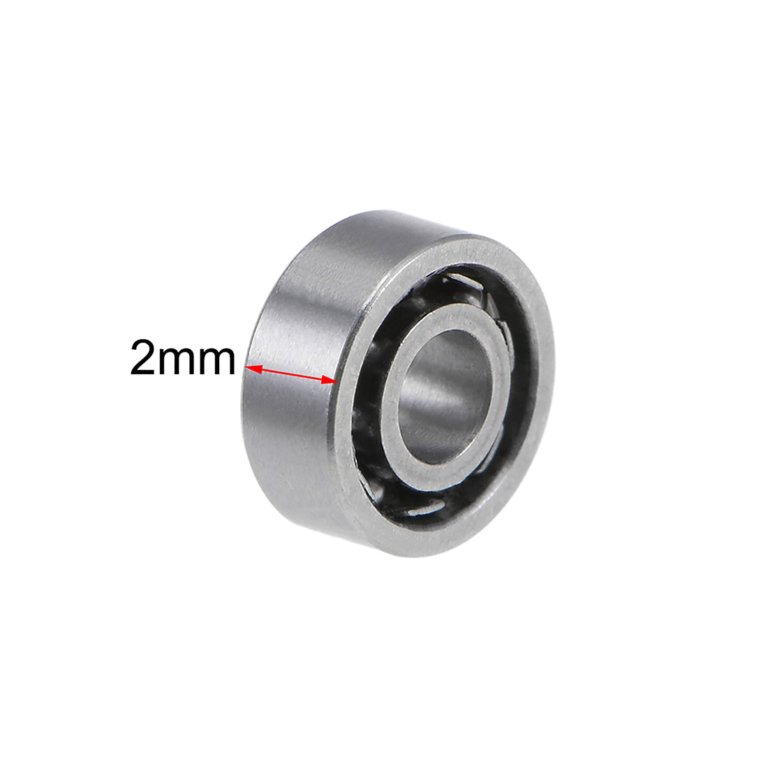 Harfington Deep Groove Ball Bearings Metric Open Type Chrome Steel P0 Z2