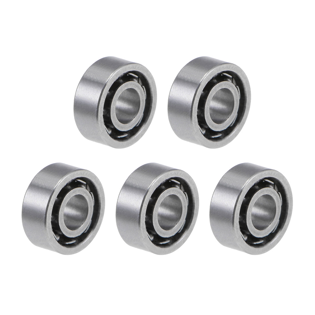 Harfington Deep Groove Ball Bearings Metric Open Type Chrome Steel P0 Z2