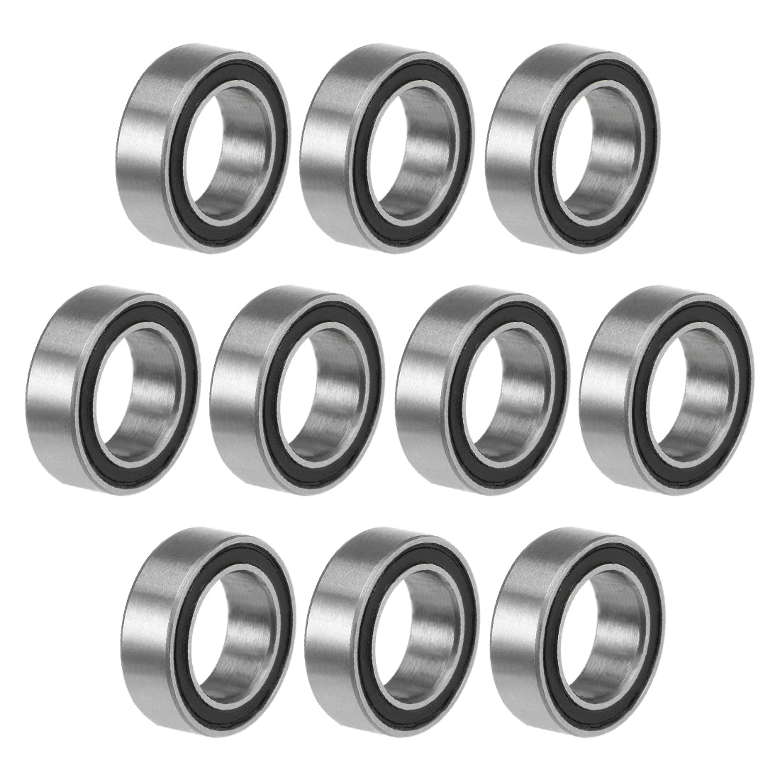 Harfington Deep Groove Ball Bearing Metric Double Shield Chrome Steel P0 Z2