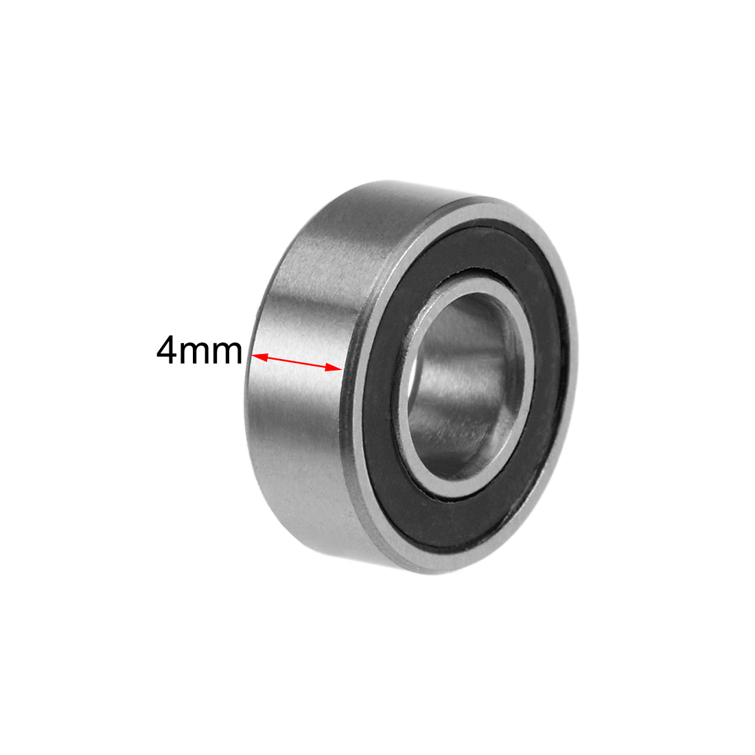 Harfington Deep Groove Ball Bearing Metric Double Shield Chrome Steel P0 Z2