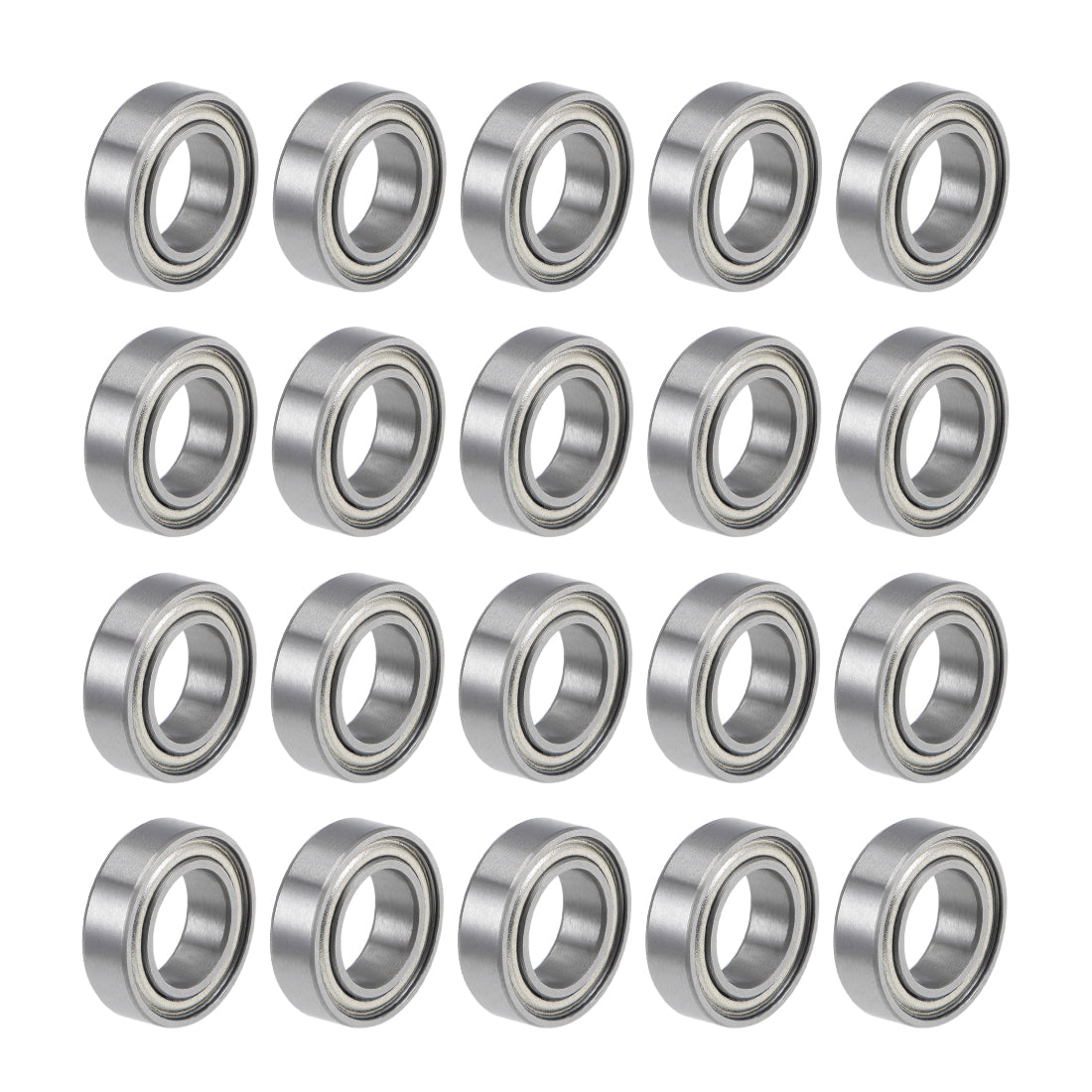 Harfington MR148ZZ Ball Bearings Z2 8x14x4mm Double Shielded Chrome Steel 20pcs