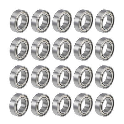 Harfington MR148ZZ Ball Bearings Z2 8x14x4mm Double Shielded Chrome Steel 20pcs