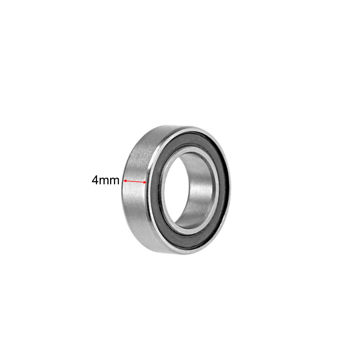 Harfington Deep Groove Ball Bearing Metric Double Shielded Chrome Steel P0 Z2