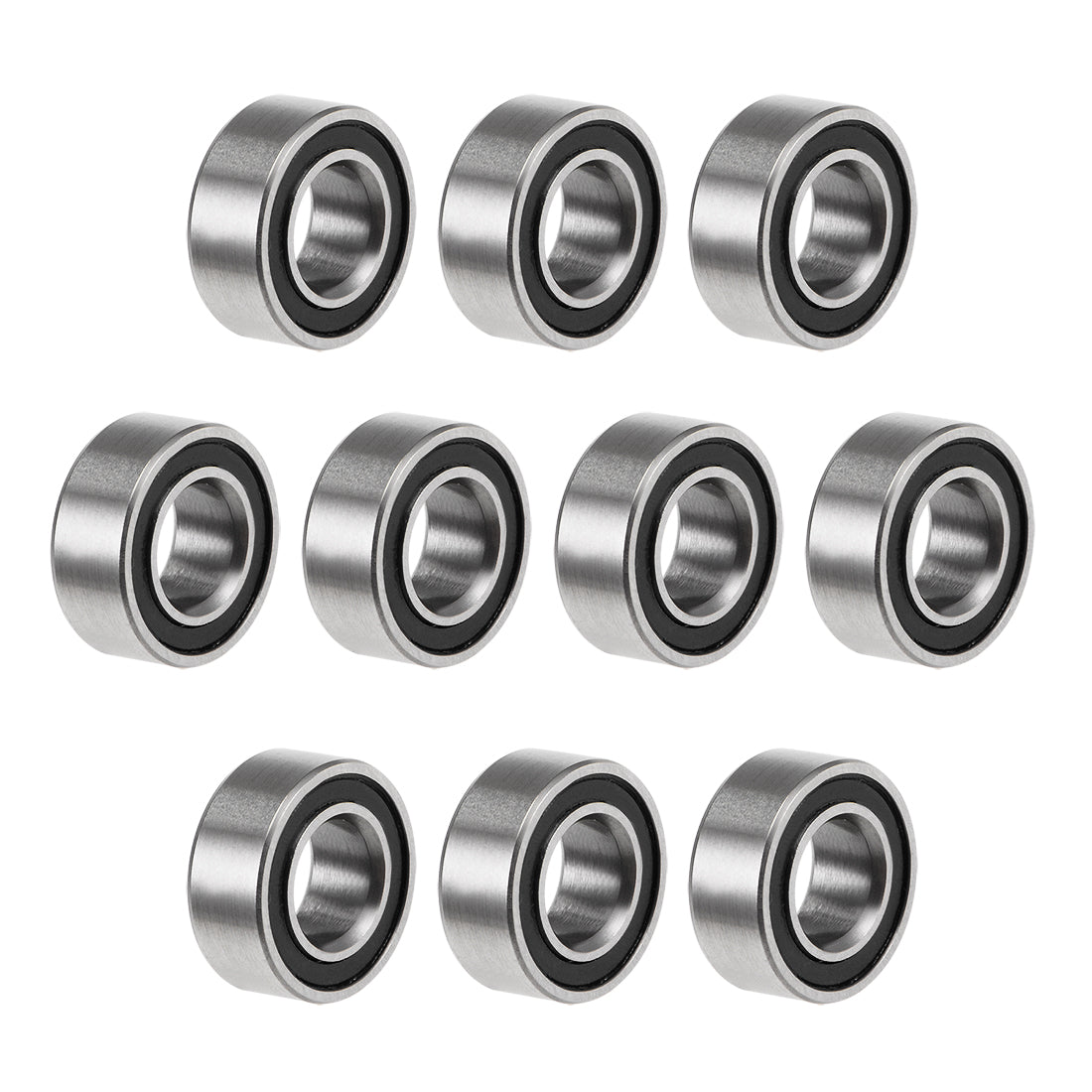 Harfington Deep Groove Ball Bearing Metric Double Shield Chrome Steel P0 Z2