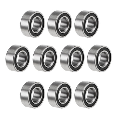 Harfington Deep Groove Ball Bearing Metric Double Shield Chrome Steel P0 Z2