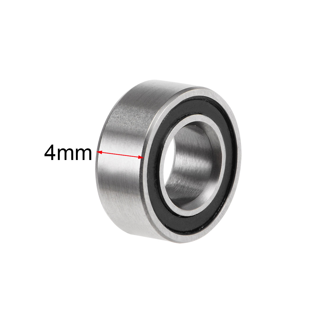 Harfington Deep Groove Ball Bearings Metric Double Sealed Chrome Steel P0 Z2 Level