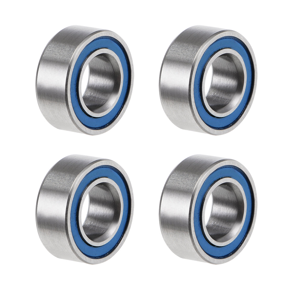 Harfington Deep Groove Ball Bearings Metric Double Sealed Chrome Steel Blue P0 Z2