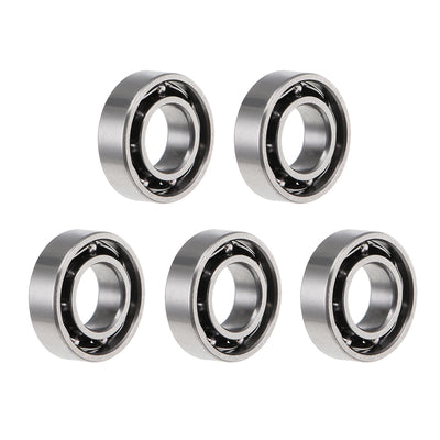 Harfington Deep Groove Ball Bearings Metric Open Type Chrome Steel P0 Z2