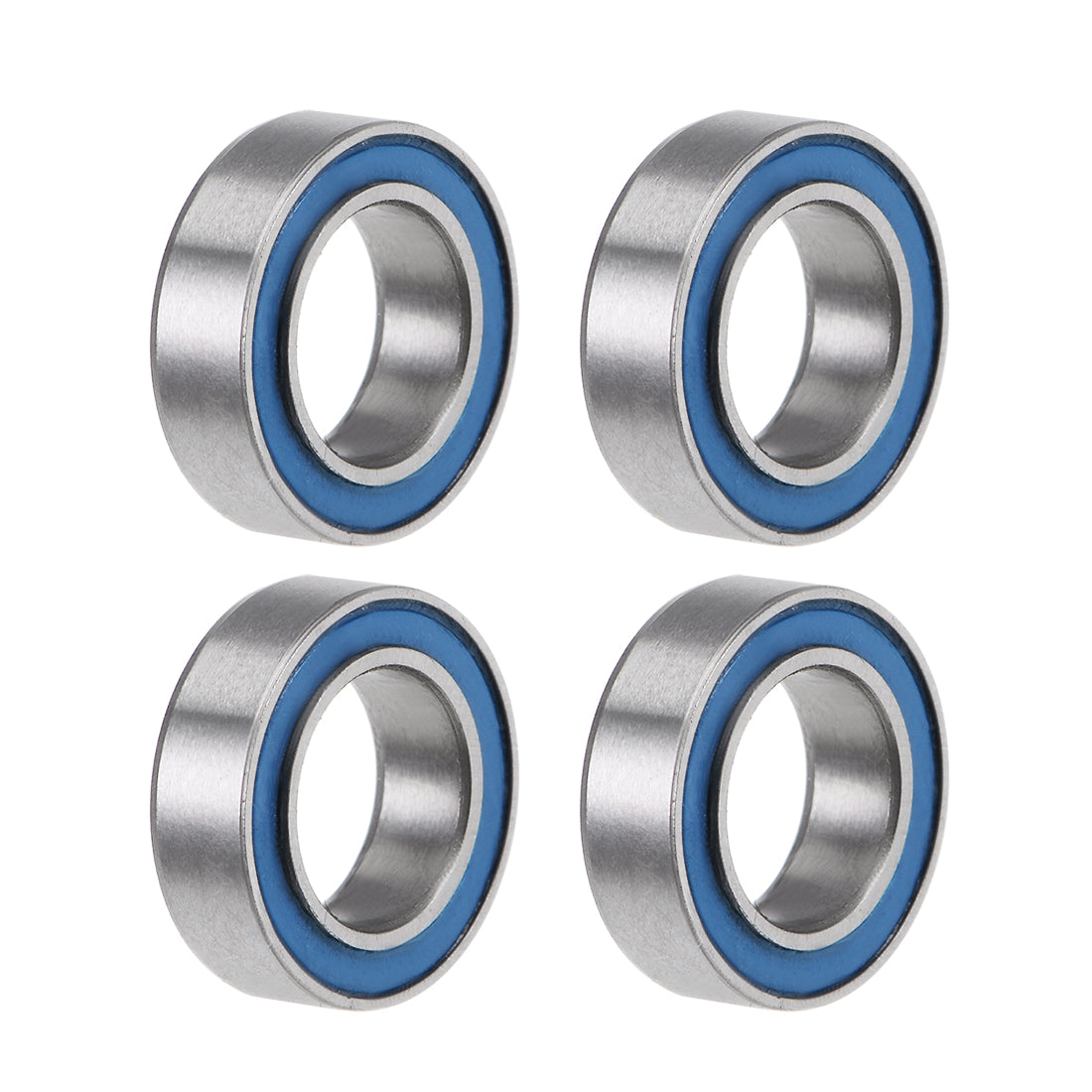 Harfington Deep Groove Ball Bearings Metric Double Sealed Chrome Steel Blue P0 Z2