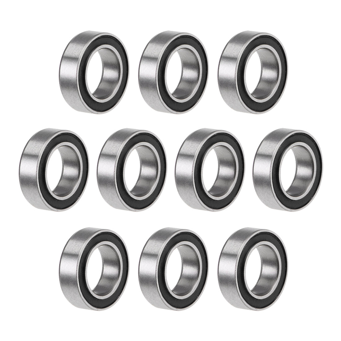 Harfington Deep Groove Ball Bearing Metric Double Shield Chrome Steel P0 Z2