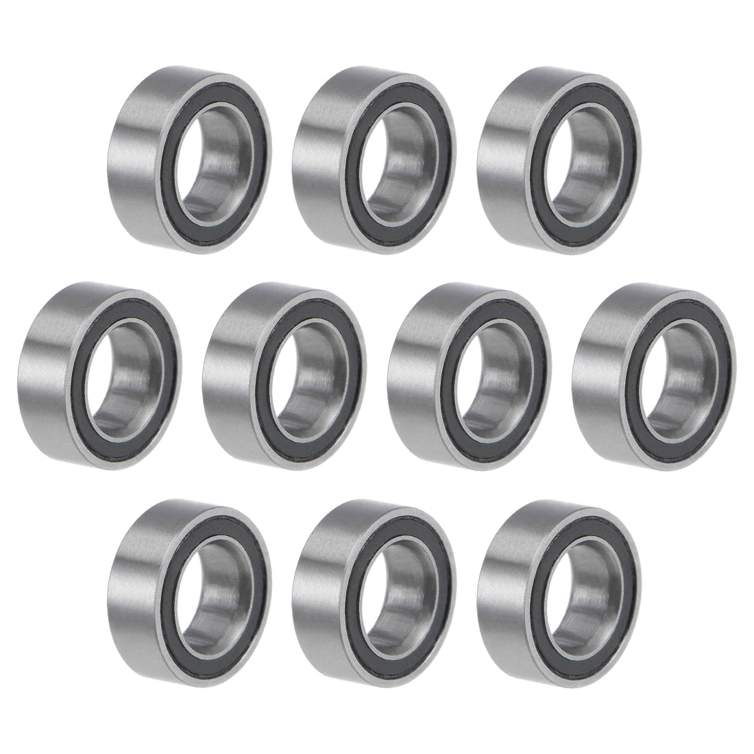 Harfington Deep Groove Ball Bearing Metric Double Shield Chrome Steel P0 Z2