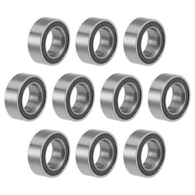 Harfington Deep Groove Ball Bearing Metric Double Shield Chrome Steel P0 Z2