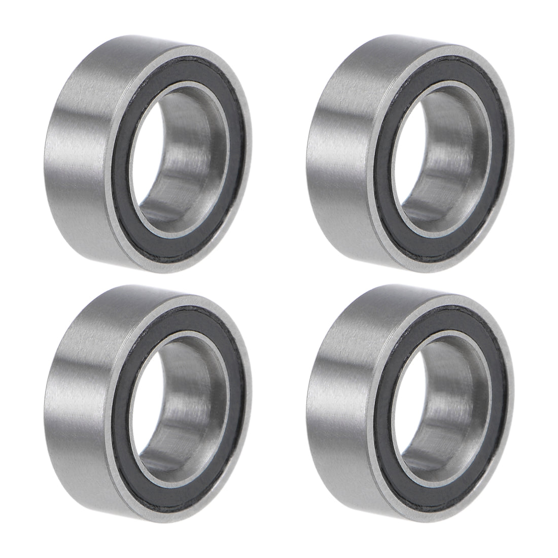 Harfington Deep Groove Ball Bearings Metric Double Sealed Chrome Steel P0 Z2