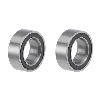 Harfington Deep Groove Ball Bearings Metric Double Sealed Chrome Steel P0 Z2 Bearing